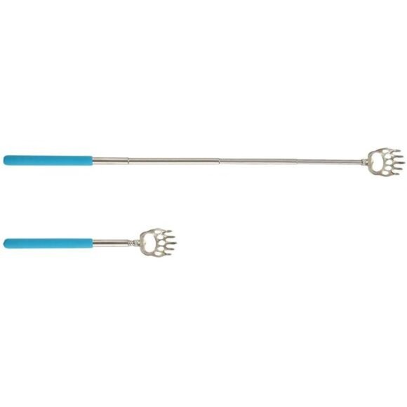 (4-Pack) Portable Extendable Telescopic Bear Claws Metal Back Scratcher Pack - Picture 4 of 7